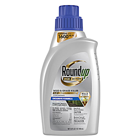 Roundup Dual Action Weed & Grass Killer Plus 4 Month Preventer