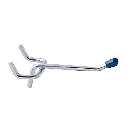 Single Arm Straight Zinc-Plated Steel Peg Hook