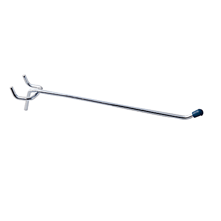 Single Arm Straight Zinc-Plated Steel Peg Hook