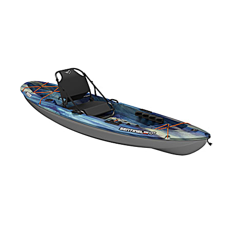 Sentinel 100xp Angler Kayak - Night Wave-Magnetic Grey