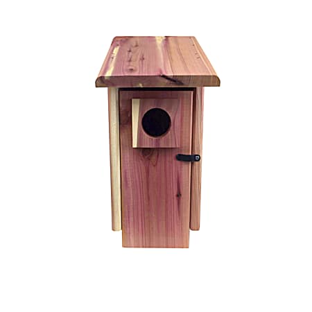 Cedar Bird House w/ Predator Guard