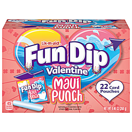 Fun Dip Maui Punch - 22 Ct