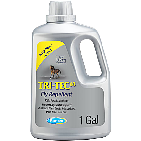Tri-Tec 14 Fly Repellent for Horses w/ Sprayer