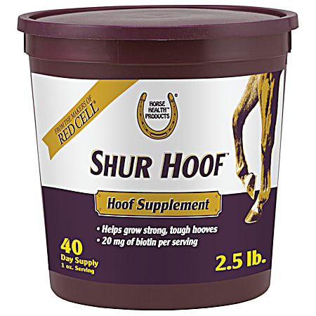2.5 lb Shur Hoof Supplement