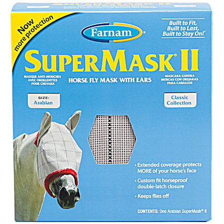Farnam SuperMask II Arabian Fly Mask Assorted