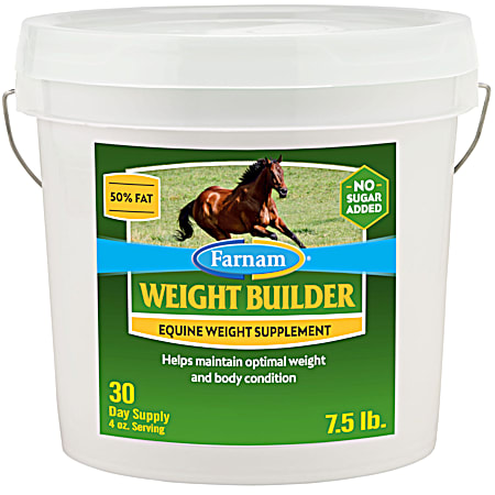 Farnam 7.5 lb Weight Builder Equine Supplement