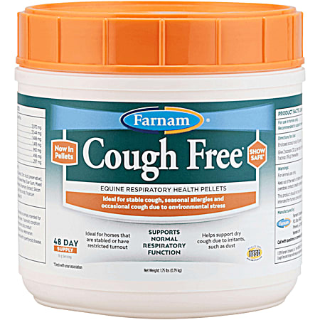 Farnam 1.75 lb Cough Free Pellets for Horses