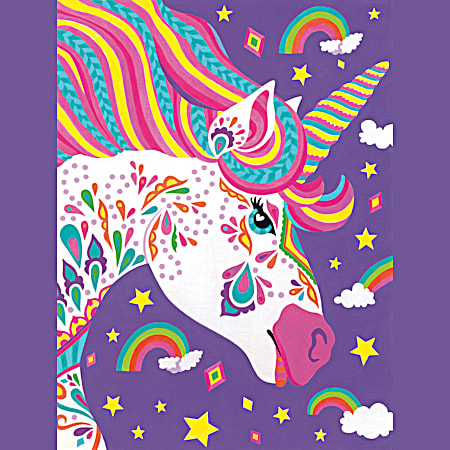 Unicorn Paint-by-Number Kit