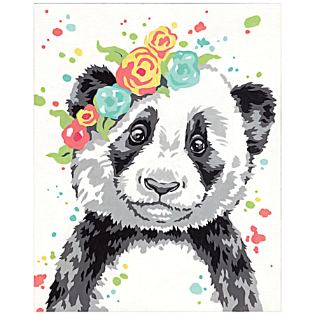 Paint Works Panda Paint By Number Kit