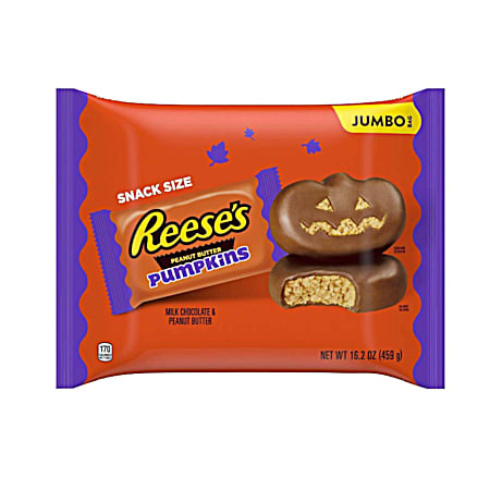 16.2 oz Pumpkin-Shaped Peanut Butter Cups