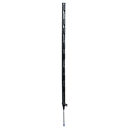 4 ft Black Step-In Fence Post