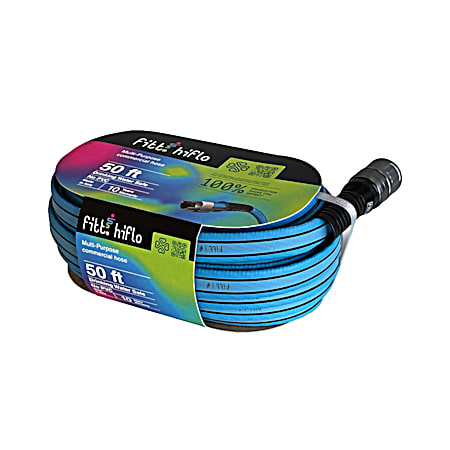 HiFlo Blue/Black Multi-Purpose Commercial Hose