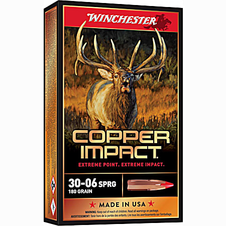 30-06 Springfield Copper Impact Cartridges