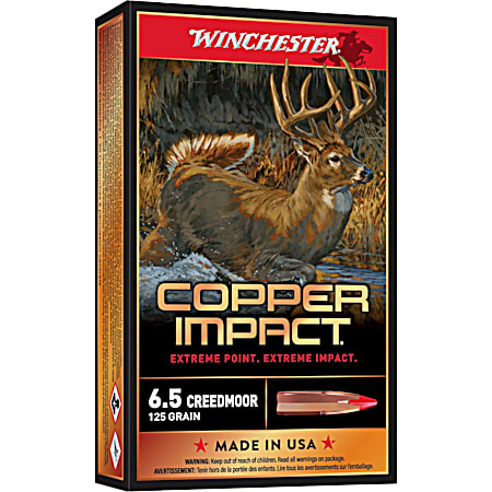6.5 Creedmoor Copper Impact Cartridges