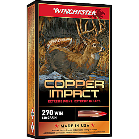 270 Winchester Copper Impact Cartridges