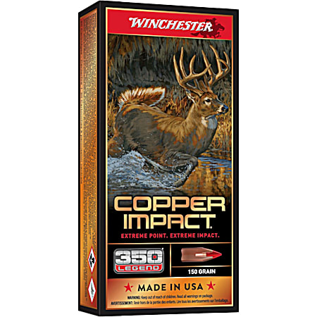 350 Legend Copper Impact Cartridges