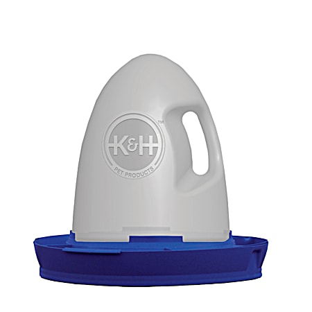 K&H Pet Products 2.5 Gal. Blue Poultry Waterer