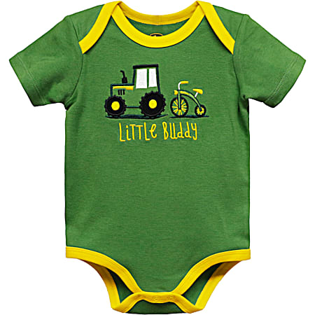 Infant Green Little Buddy Bodysuit