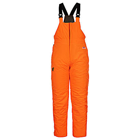 Drencher Blaze Orange Insulated Rain Bib Pants