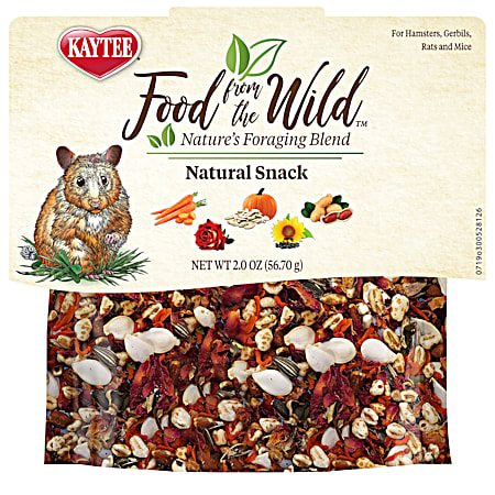 Food From the Wild 2 oz Treat Medley for Hamsters, Gerbils, Rats & Mice