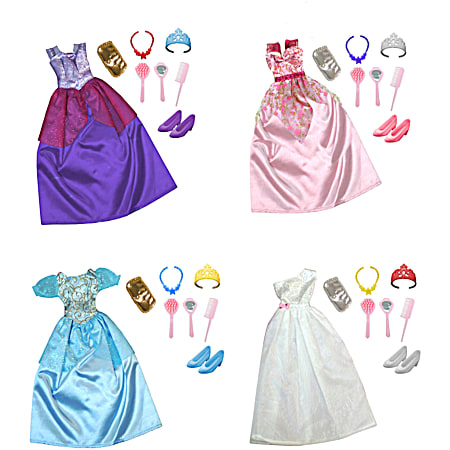 Fairytale Princess Outfit & Accessories - Assorted