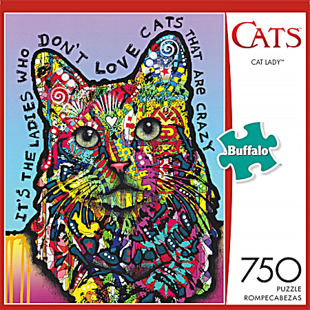 Charles Wysocki Cats Jigsaw Puzzle 750 Pc - Assorted