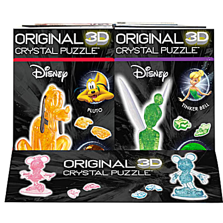 3D Licensed Crystal Puzzles - Assorted