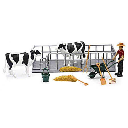 Dairy Farm Set w/ Figure - Assorted