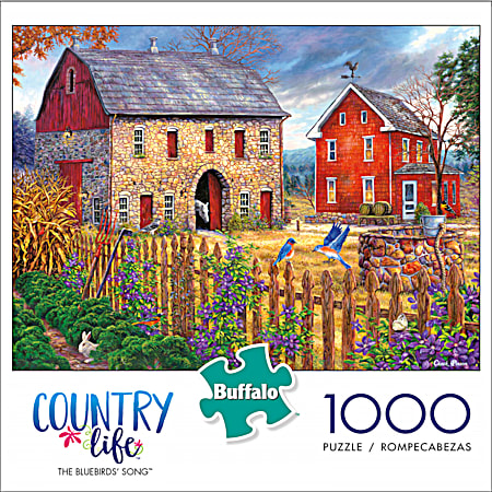 Country Life Jigsaw Puzzle 1000 Pc - Assorted