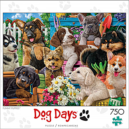 A Dog's Life Jigsaw Puzzle 750 Pc - Assorted