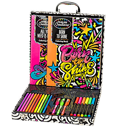 Timeless Creations Neon Coloring Case