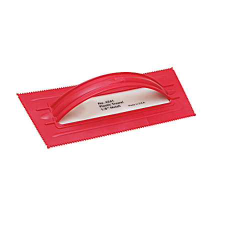 1/8 In. x 1/8 In. Plastic Notched Trowel