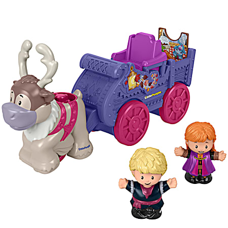 Disney Frozen Anna And Kristoff's Wagon by Little People