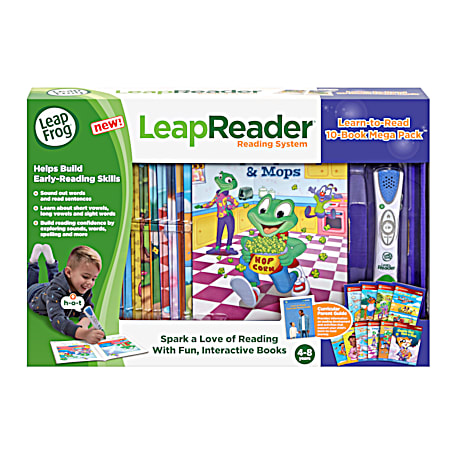 LeapReader Learn-to-Read 10-Book Mega Pack