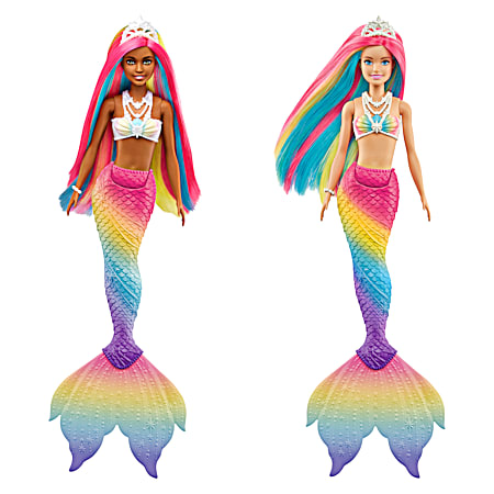 Barbie Dreamtopia Rainbow Magic Mermaid Doll - Assorted
