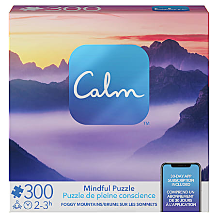 Calm 300 Pc Mindful Puzzle - Assorted