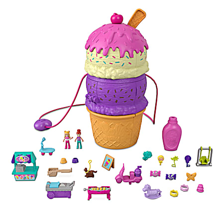 Polly Pocket Spin/Reveal Ice Cream Playset