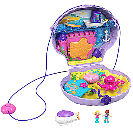 Polly Pocket Style & Sparkle Mermaid Pack - Assorted