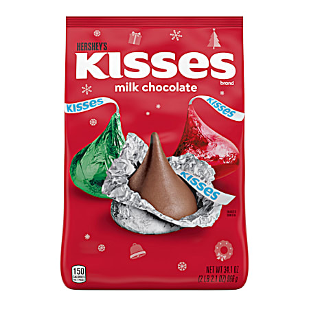34.1 oz Kisses Milk Chocolate