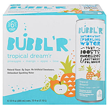 Antioxidant Tropical Dream'r Sparkling Water - 6 Pk