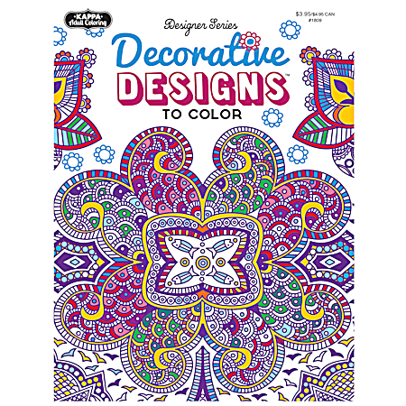 Designer Series Adult Coloring Book - Assorted
