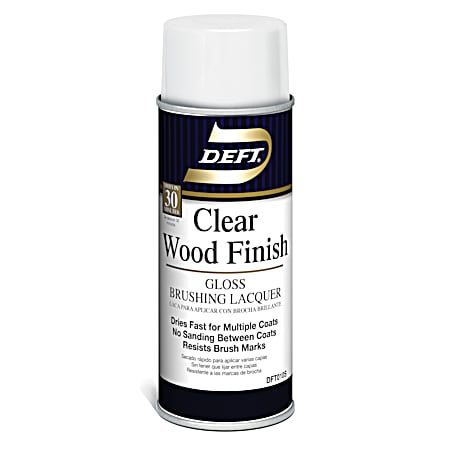Clear Wood Finish Brushing Lacquer