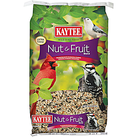 Nut & Fruit Blend Wild Bird Food 20 lbs