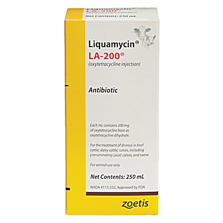 Liquamycin LA-200 - 250 mL