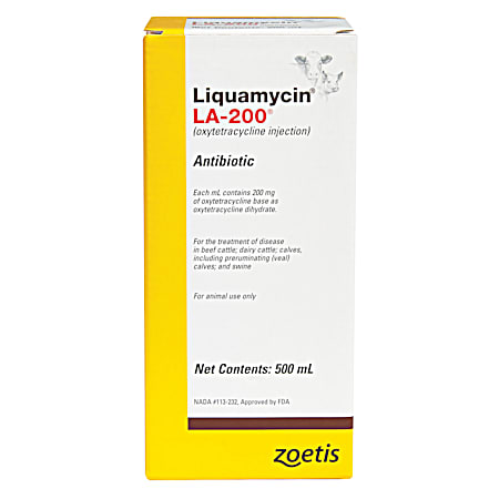 Zoetis Liquamycin LA-200 - 500 mL