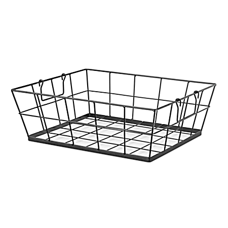 Large Wire Grid Shelf Tote