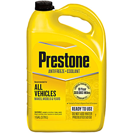 Prestone 50/50 Prediluted Antifreeze/Coolant