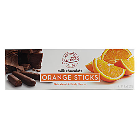 10.5 oz Milk Chocolate & Orange Sticks