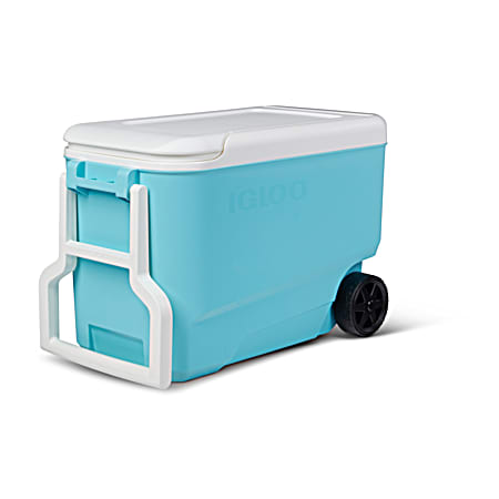 Wheelie Cool 38-Quart Aqua Cooler