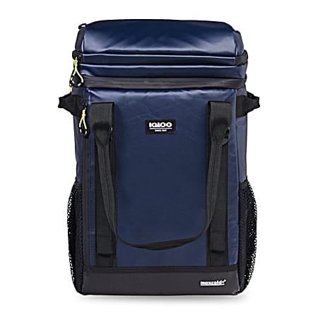 Blue 24-Can Ascent Maxcold Backpack Cooler